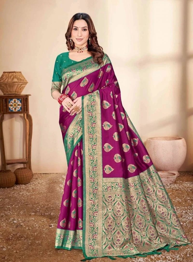 Ronisha Lalpari Banarasi Saree Collection