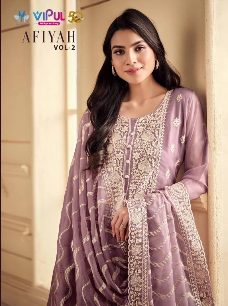 Vipul Afiyah Vol 2 Designer Salwar Kameez Collection