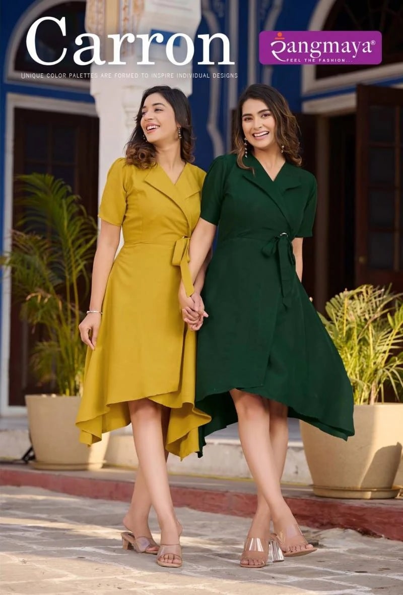 Rangmaya Carron Designer Kurti Collection