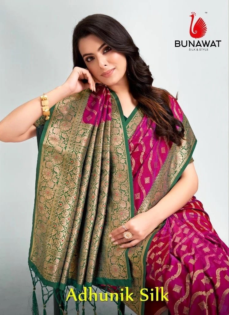 Bunawat Adhunik Wedding Designer Saree Collection
