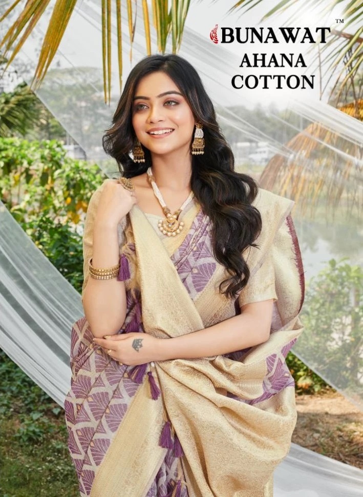 Bunawat Ahana Cotton Saree Collection