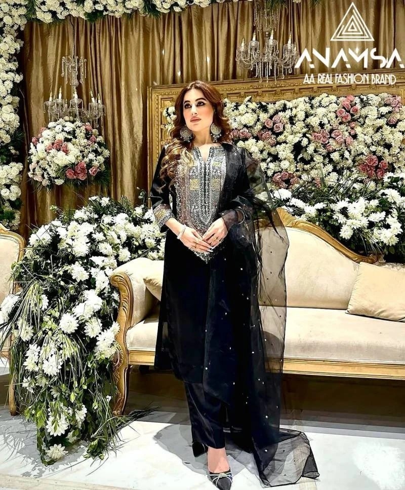 Anamsa 434 Pakistani Salwar Kameez Collection