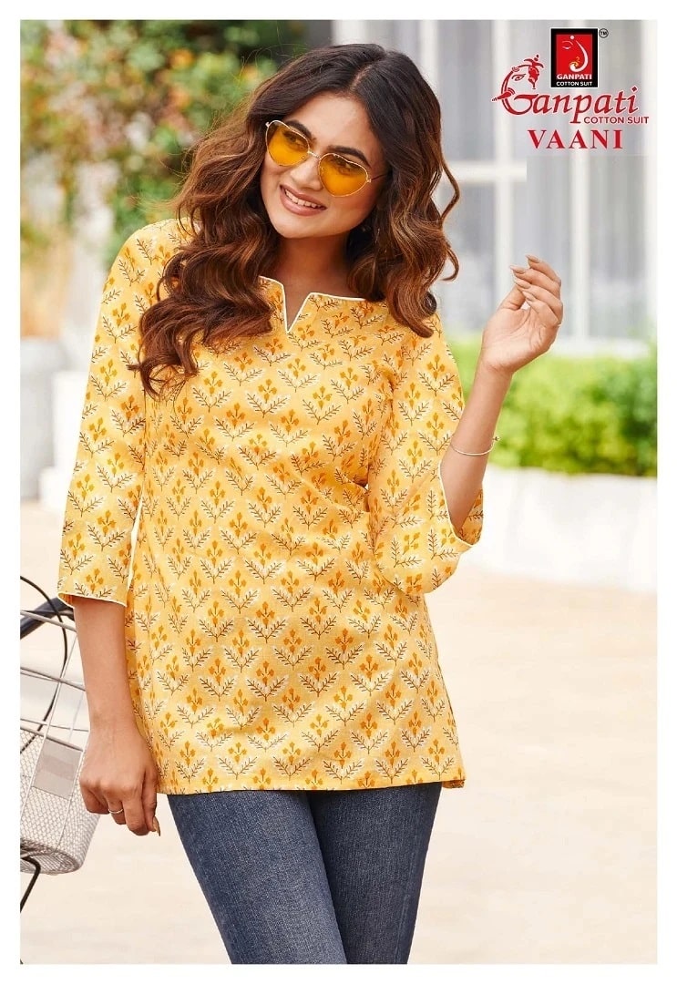 Ganpati Vaani Vol 2 Cotton Ladies Short Top Collection