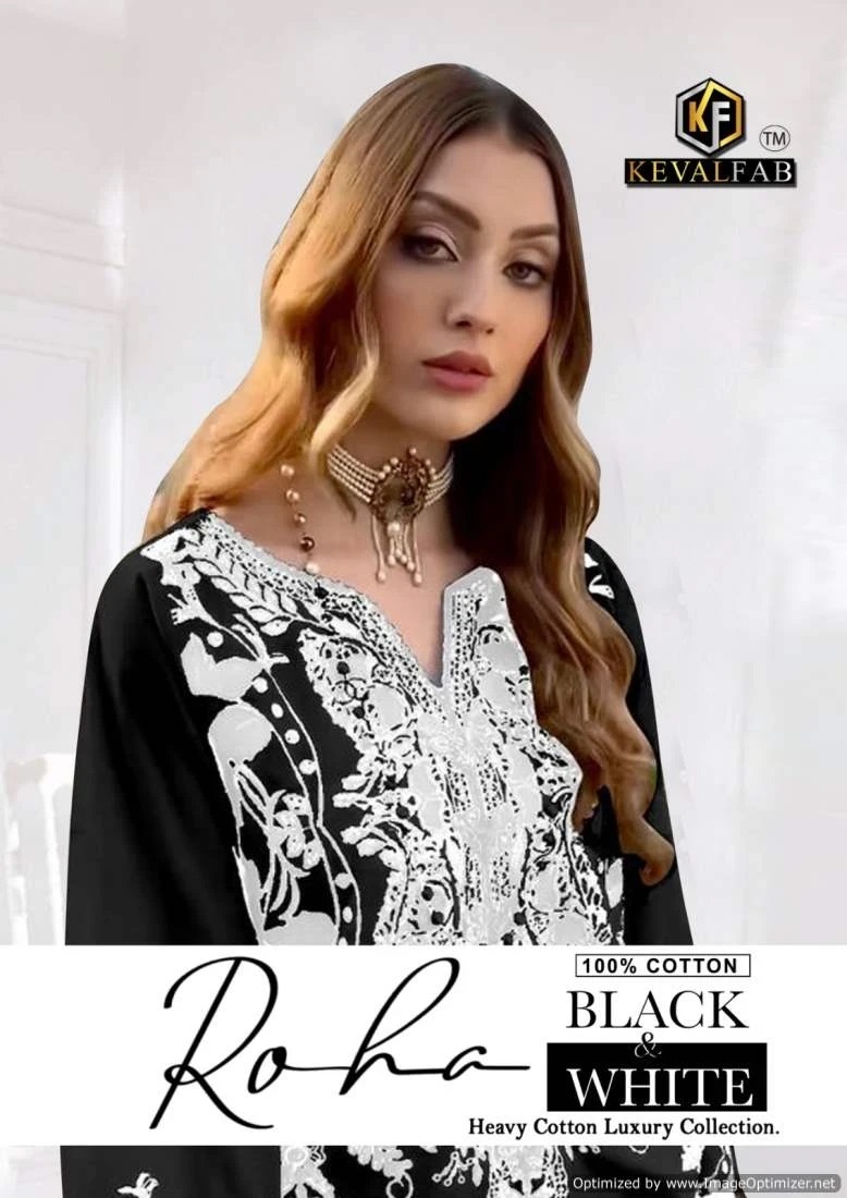 Keval Roha Designer Printed Cotton Dress Material Collection