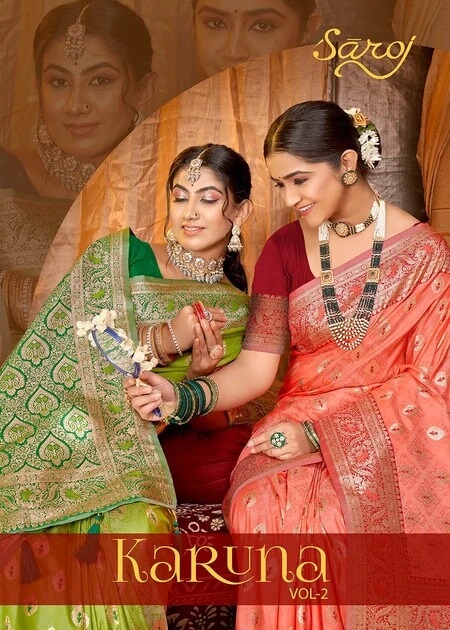 Saroj Karuna Vol 2 Silk Saree Collection