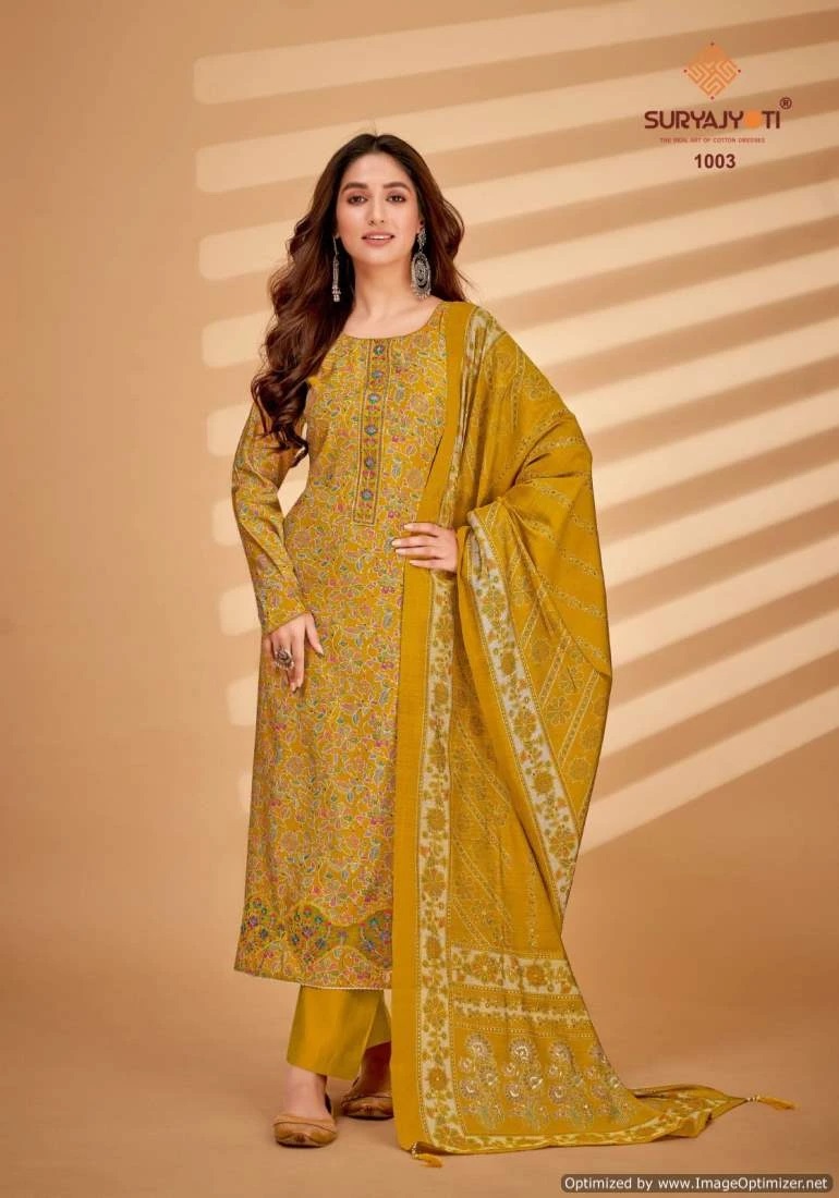 Suryajyoti Kanika Vol 1 Daily Wear Dress Material Collection