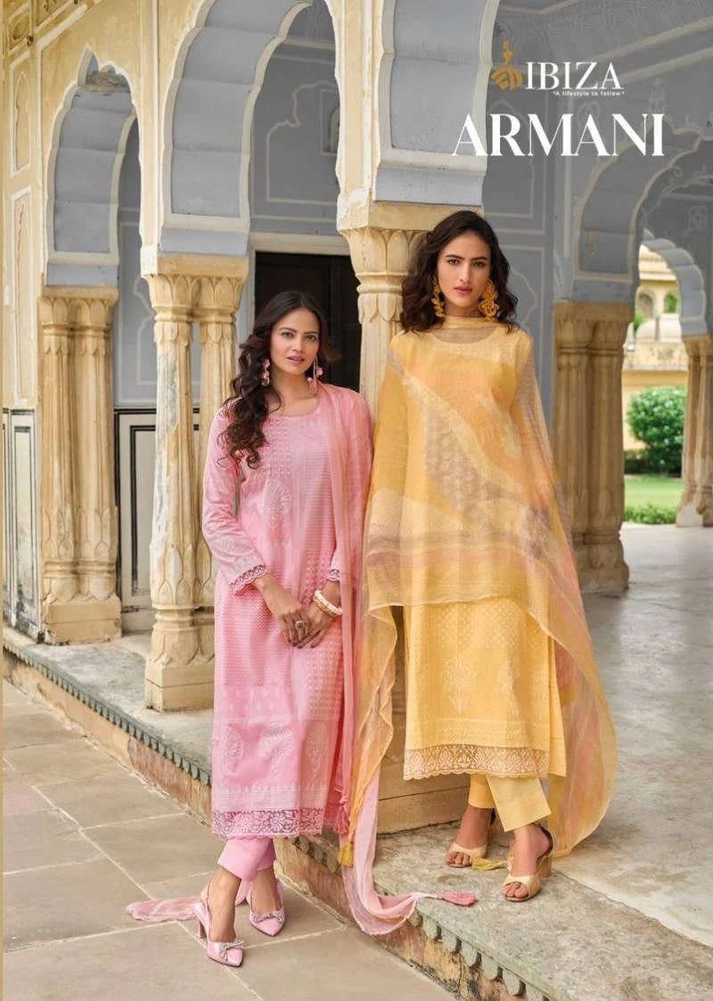 Ibiza Armani Lawn Cotton Printed Salwar Kameez Collection