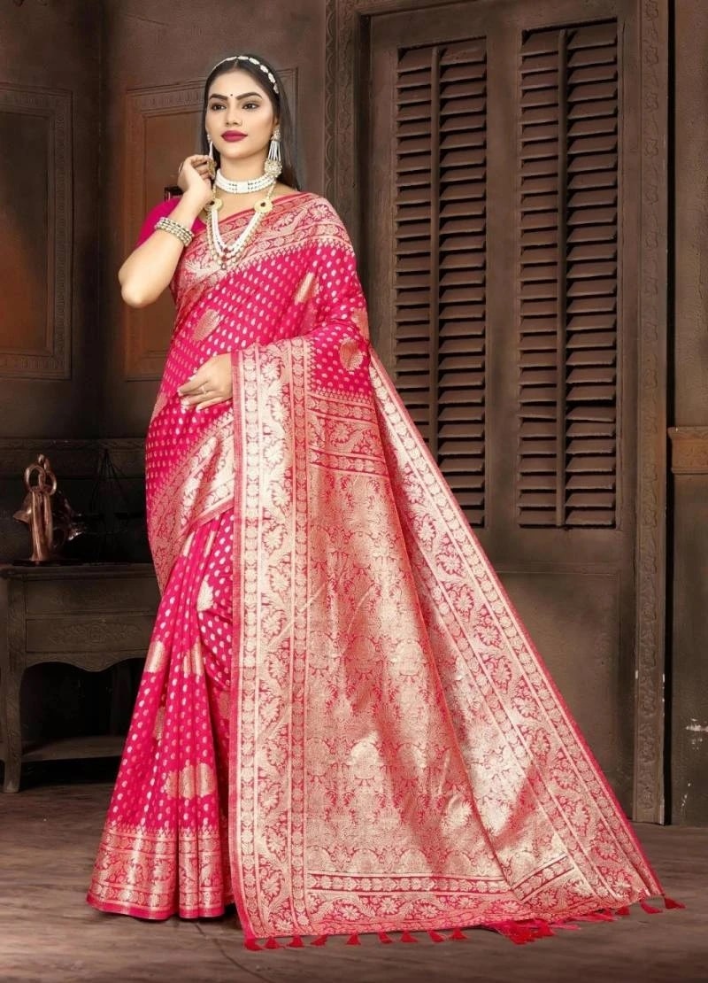 Ronisha Raatrani Banarasi Silk Saree Collection