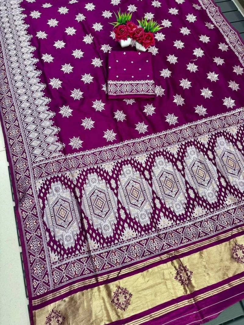 Aab Mukunda Kalamkari Printed Saree Collection
