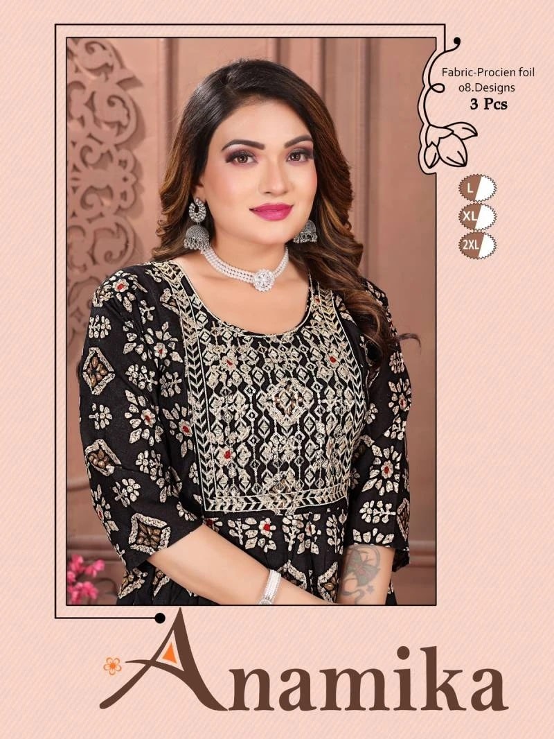 Fashion Talk Anamika Vol 3 Designer Kurti Bottom With Dupatta