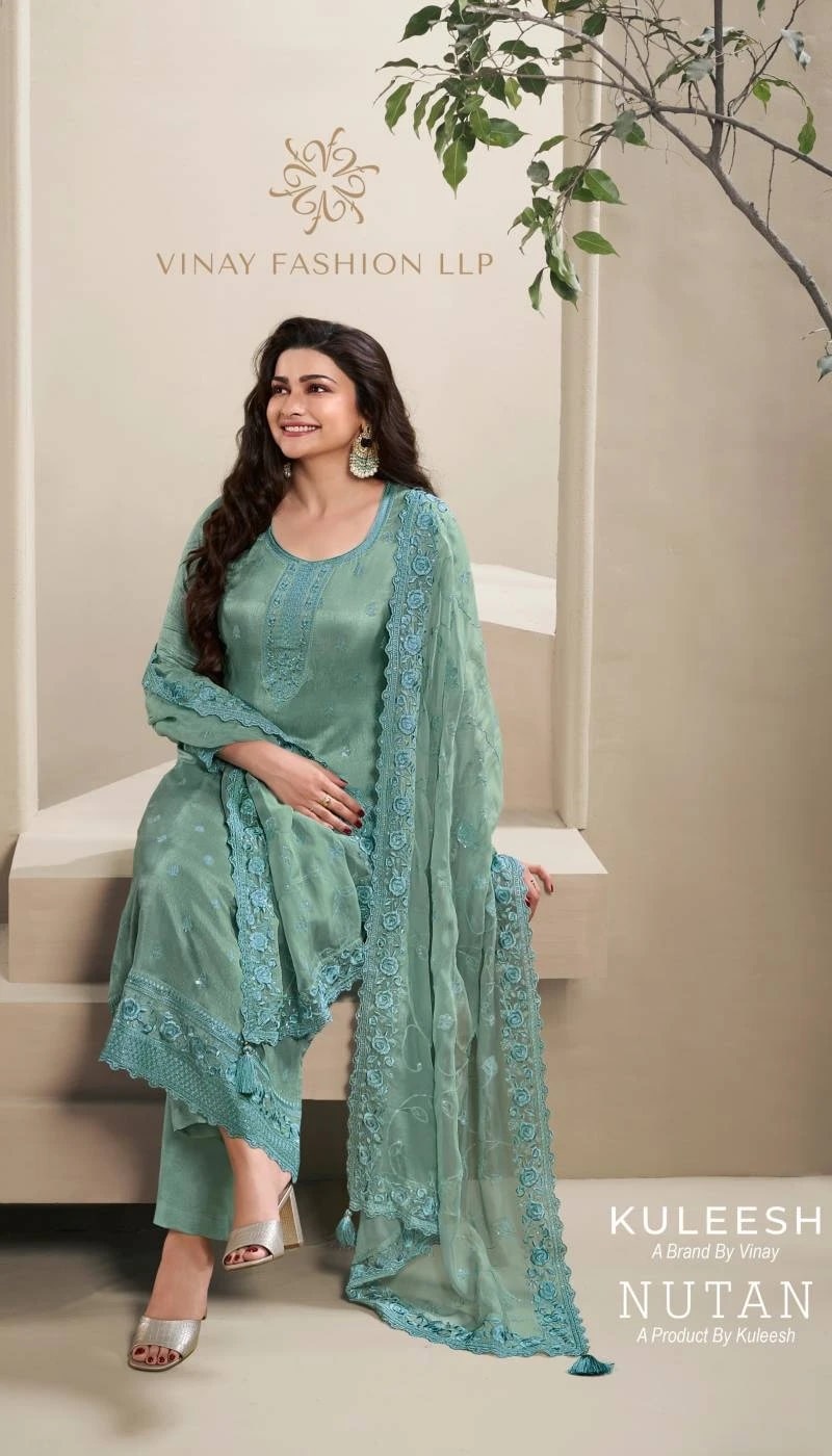Vinay Kuleesh Nutan Silk Designer Salwar Kameez Collection