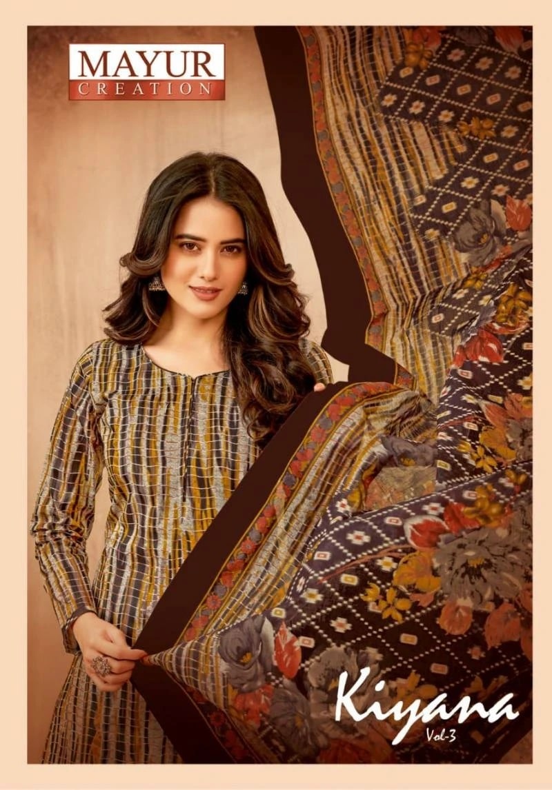 Mayur Kiyana Vol 3 Soft Cotton Dress Material Collection