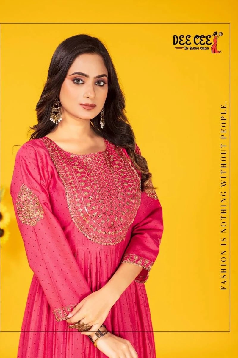 Deecee Rainbow Festive Anarkali Kurti Collection