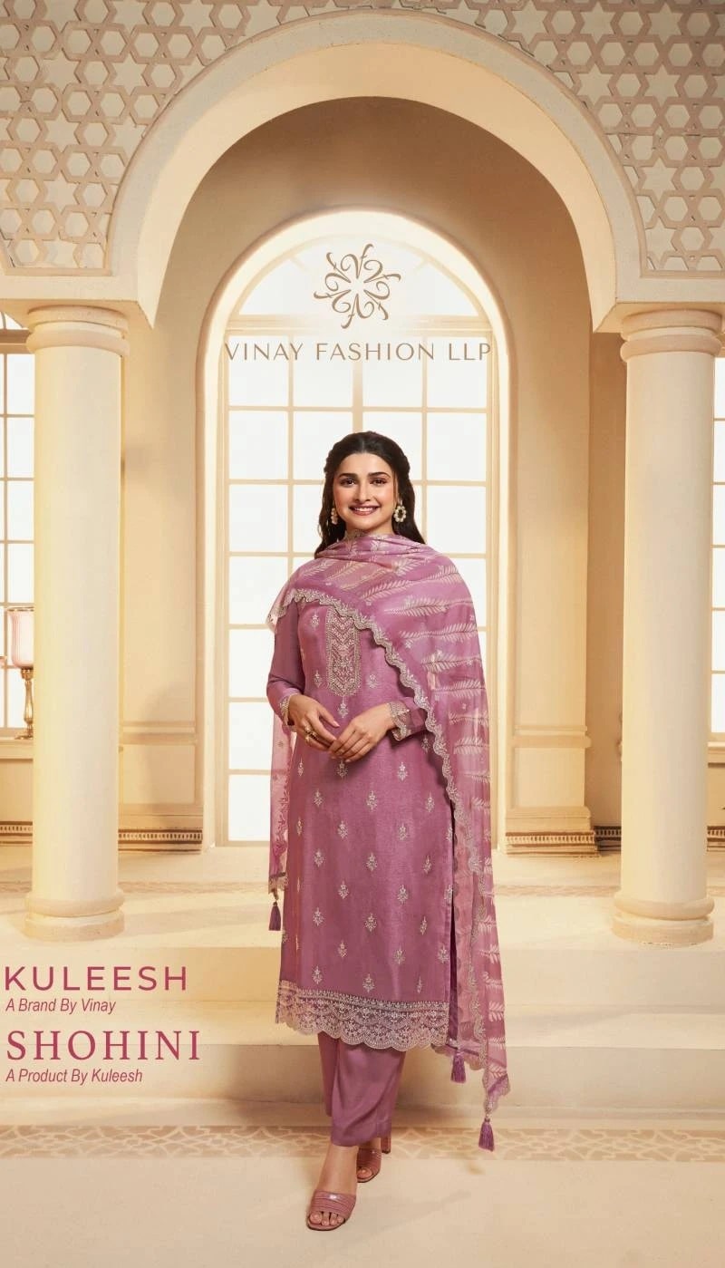 Vinay Kuleesh Shohini Hitlist Designer Salwar Suits Collection