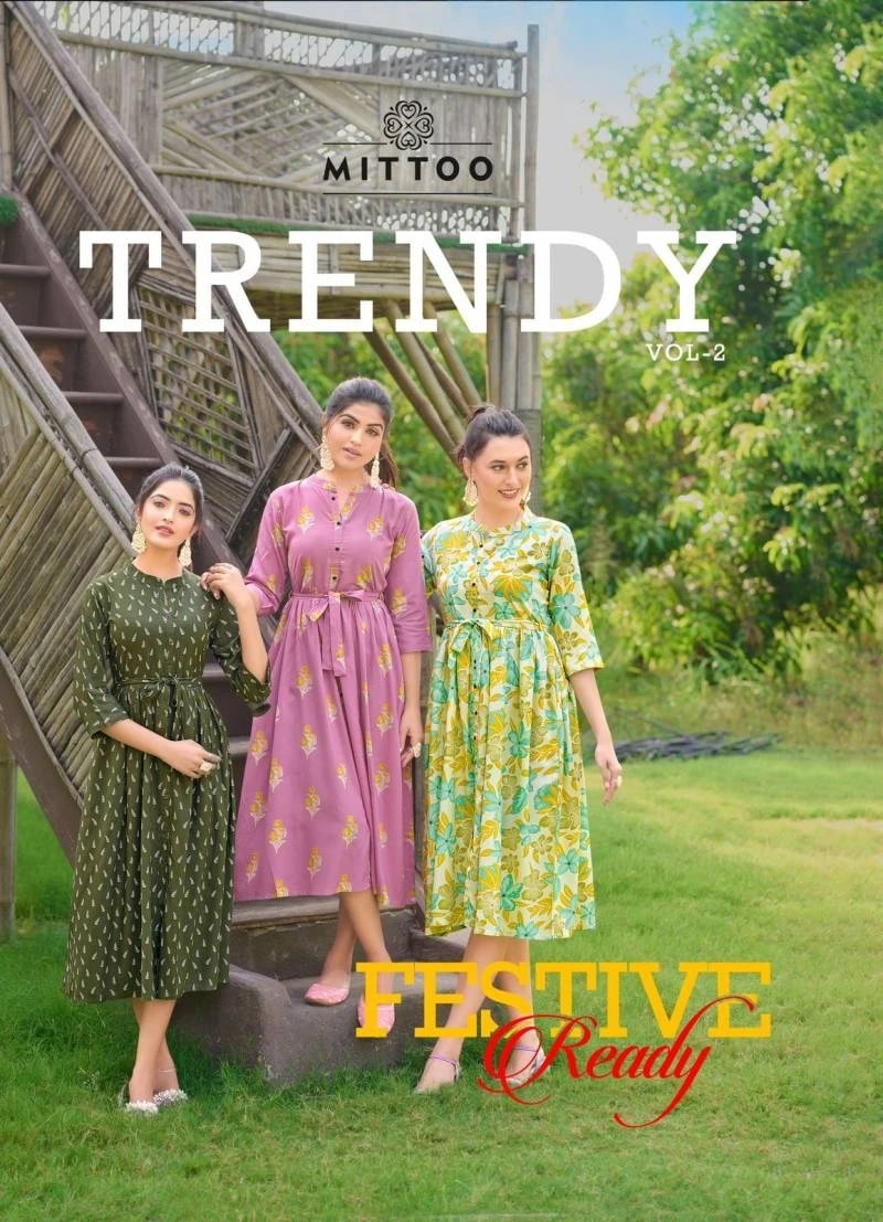 Mittoo Trendy Vol 2 Printed Kurti Collection