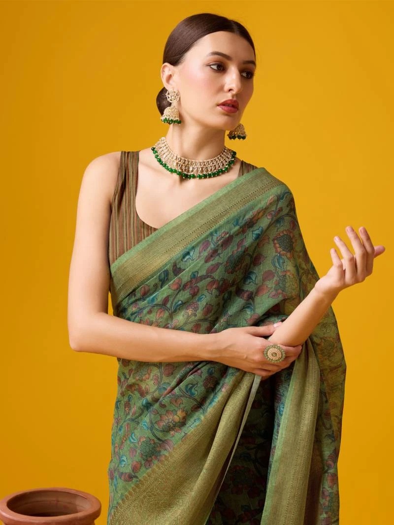 Bunawat Vantara Vol 5 Cotton Silk Saree Collection
