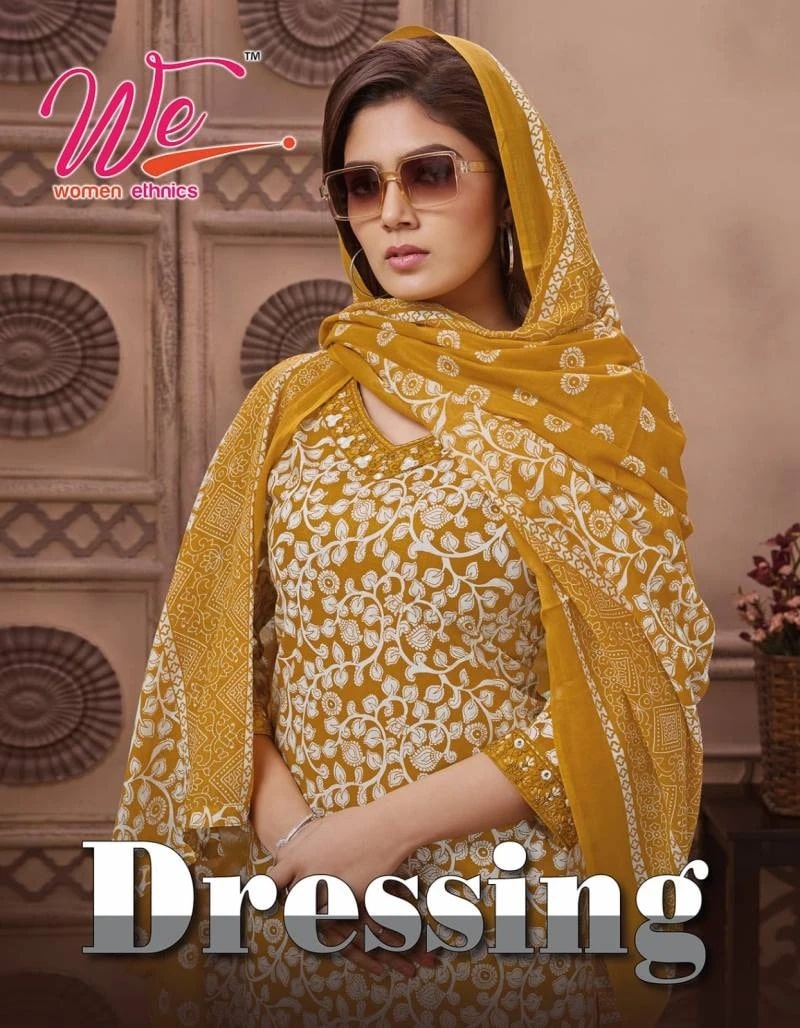 We Dressing Printed Kurti Bottom With Dupatta