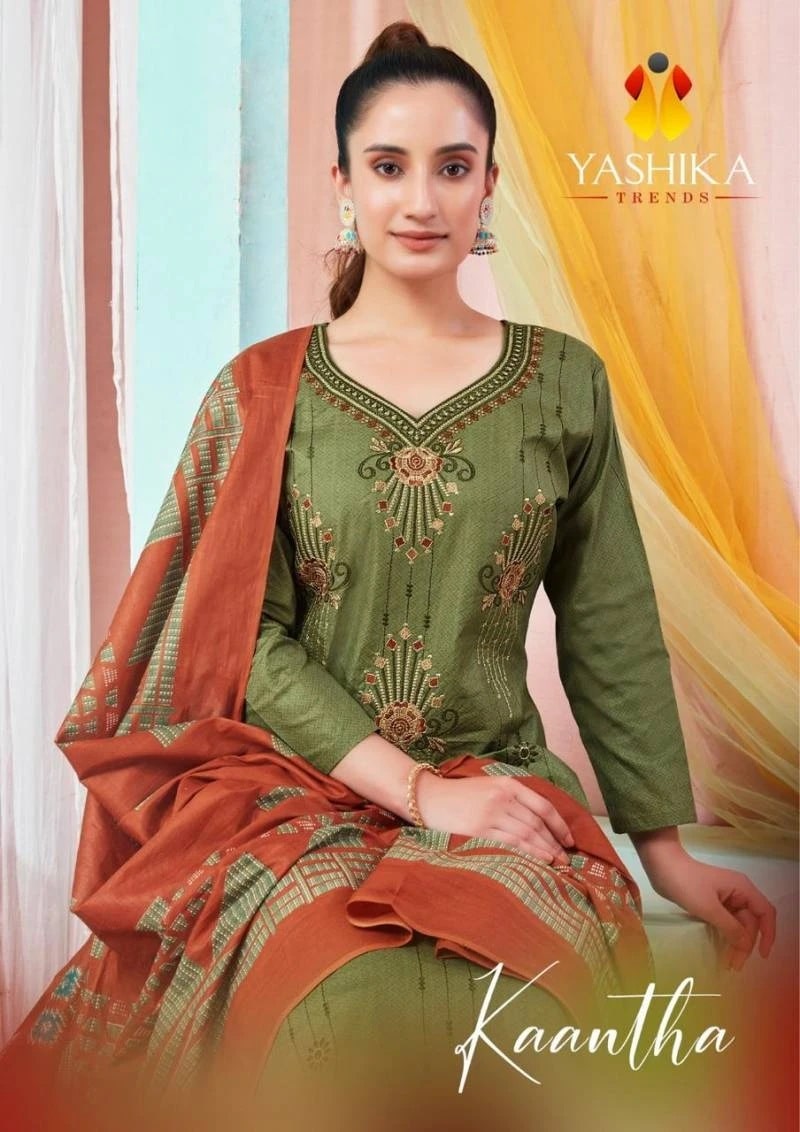 Yashika Kaantha Vol 2 Soft Cotton Printed Dress Material Collection