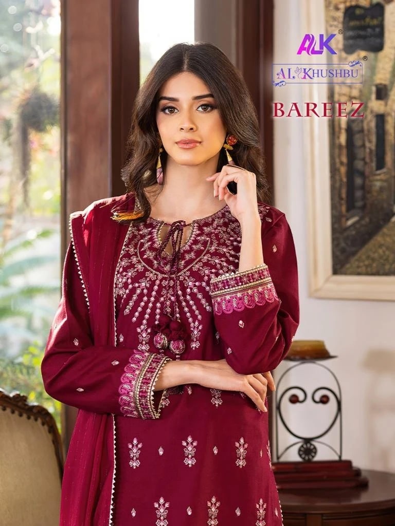 Alk Khushbu Bareez Vol 1 Pakistani Suit Collection