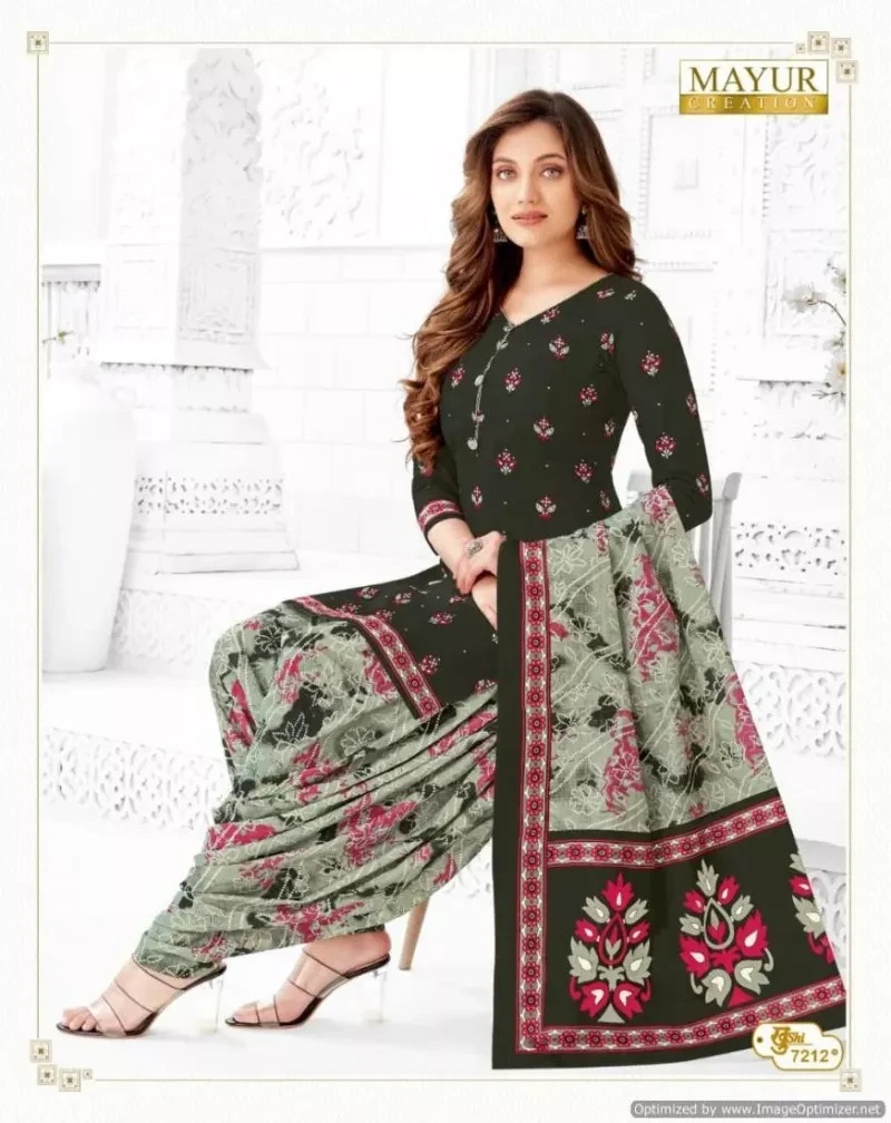 Mayur Khushi Vol 72 Soft Cotton Daily Wear Dress Material Collection