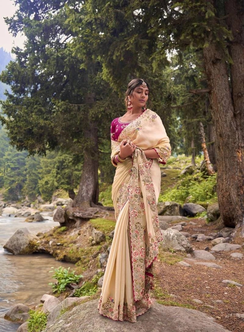Vt 5088 Jimmy Choo Embroidered Designer Saree Collection