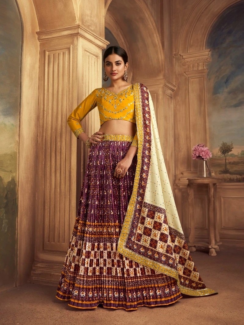 Kamakshi Satrangi Gajji Designer Lehenga Choli Collection