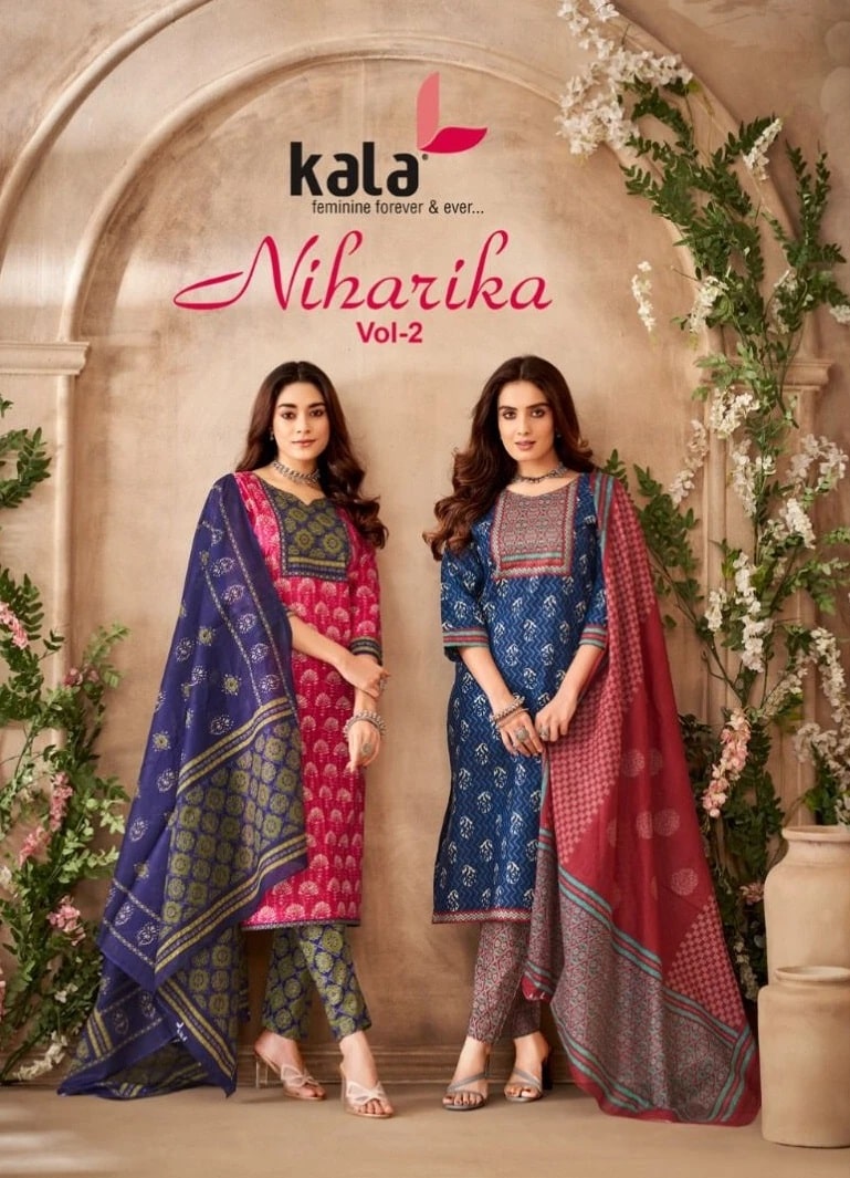 Kala Niharika Vol 2 Soft Cotton Dress Material Collection