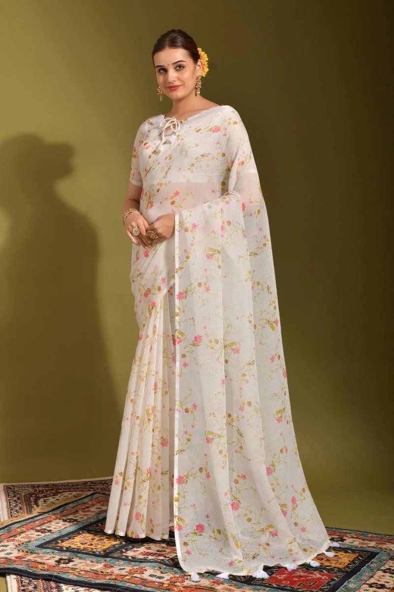 Linen Jumka Vol 1 Printed Saree Collection