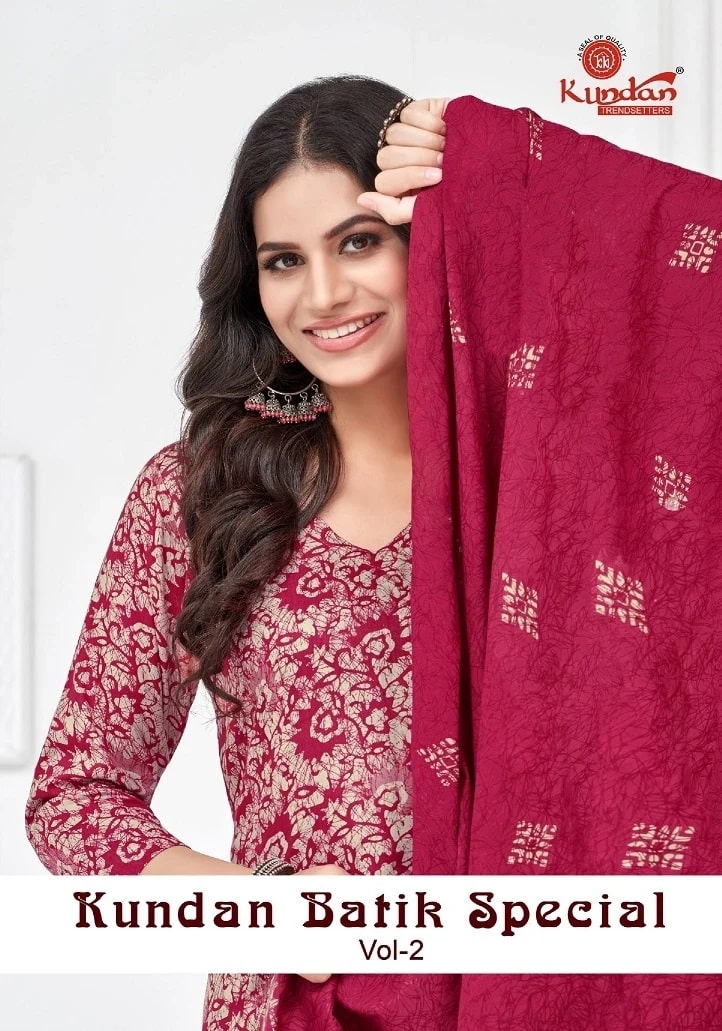 Kundan Batik Special Vol 2 Cotton Printed Ready Made Dress Collection
