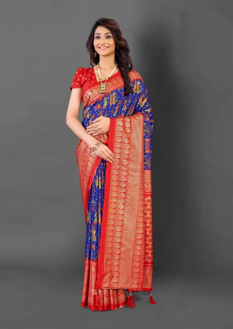 Apple Eagle 04 Cotton Printed Saree Collection