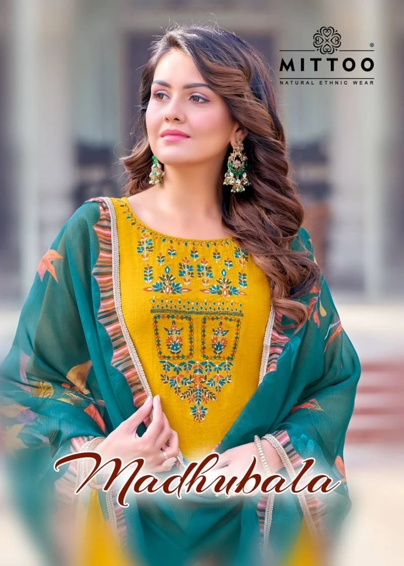 Mittoo Madhubala Viscose Designer Kurti Pant With Dupatta Collection