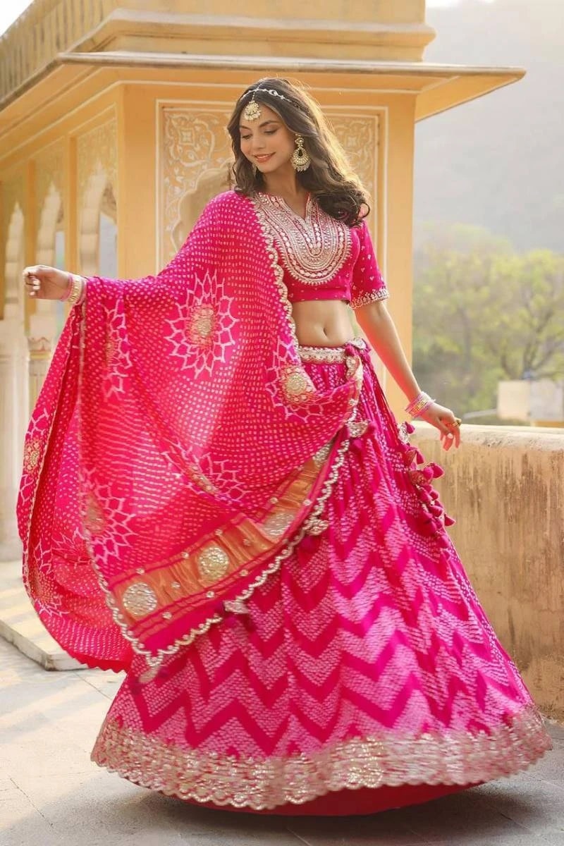Bt 7012 Beautiful Masleen Silk Lehenga Choli Collection