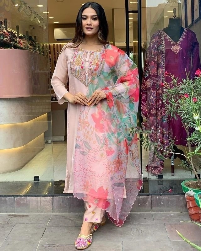Kimaya 01 Natural Designer Kurti Bottom With Dupatta Collection