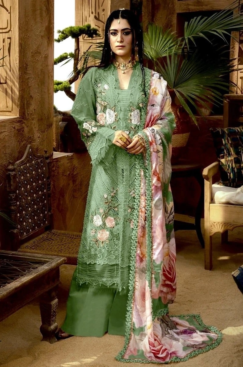 Anamsa 464 A To D Exclusive Cotton Pakistani Salwar Suit