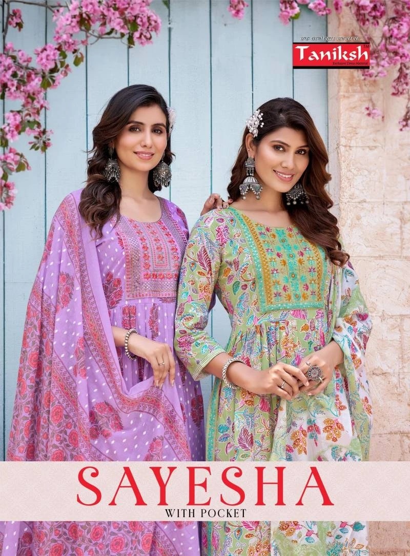 Taniksh Sayesha Vol 1 Printed Kurti Bottom With Dupatta