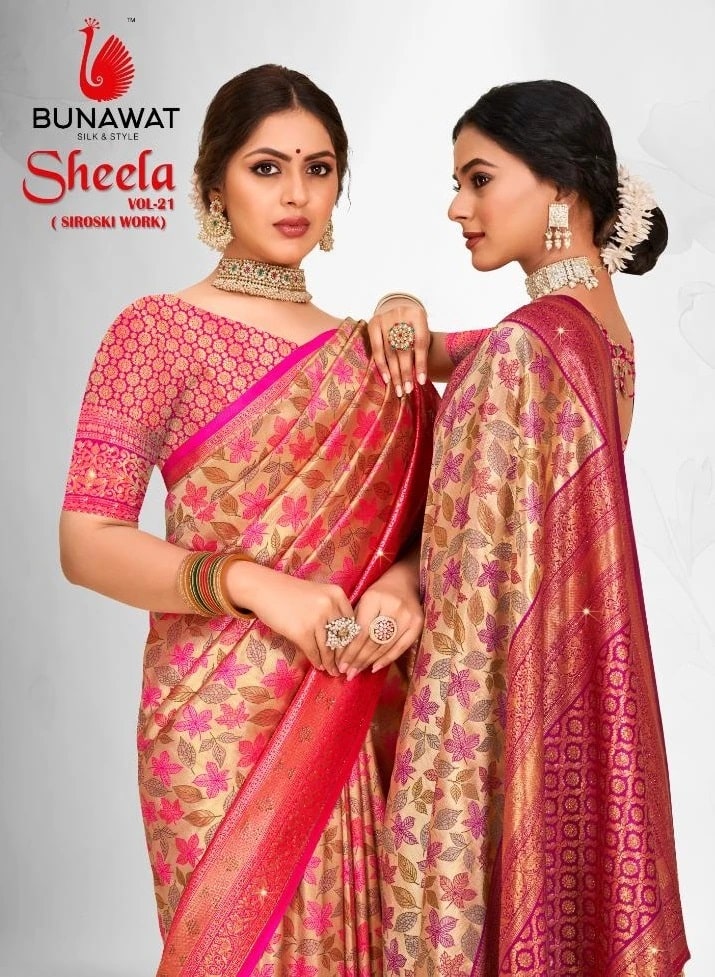 Bunawat Sheela 21 Banarasi Silk Saree Collection