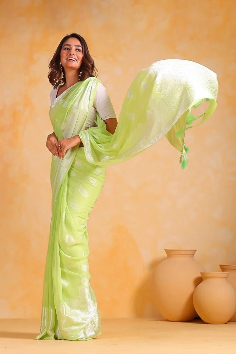 Sikha 01 Georgette Designer Saree Collection