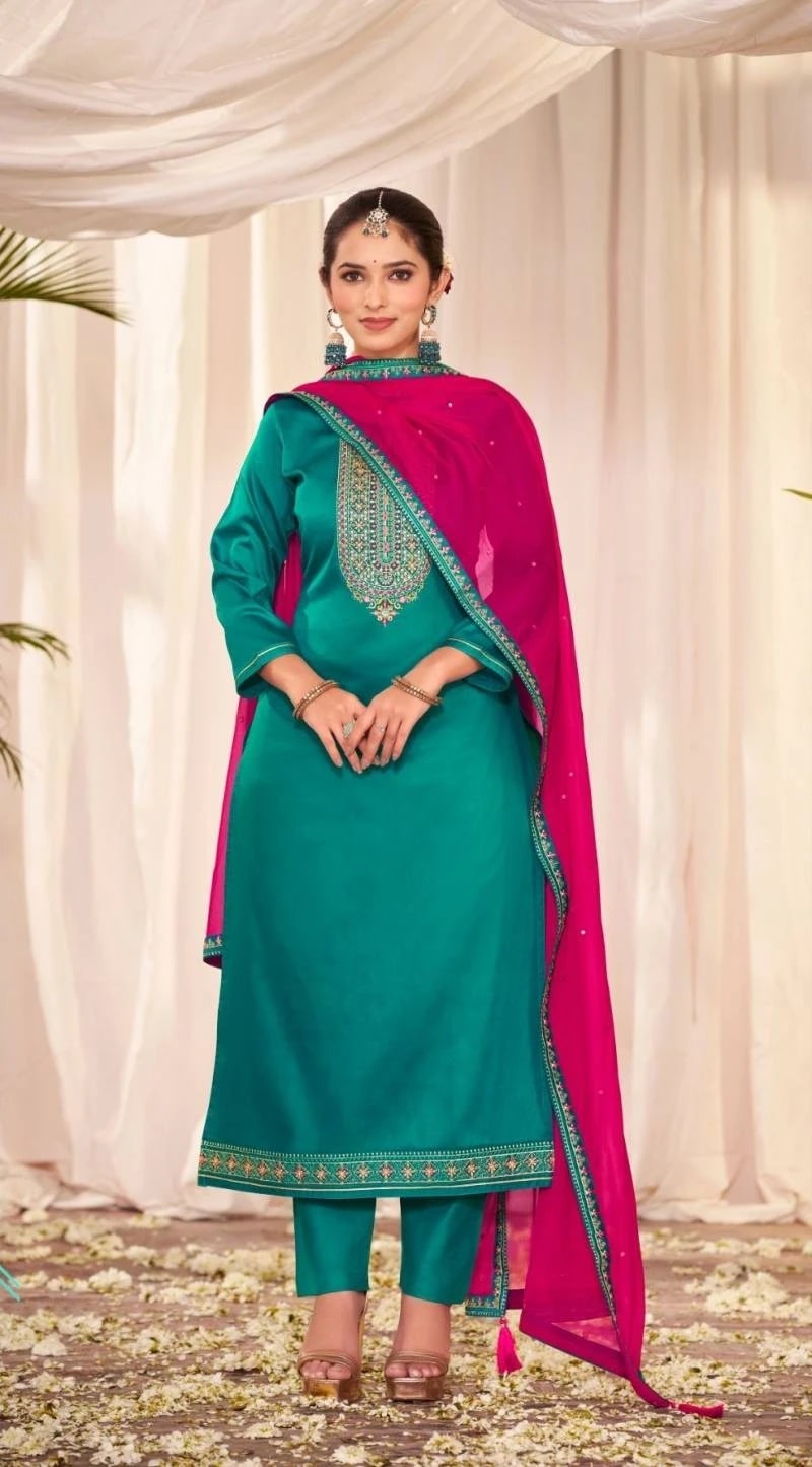 Triple Aaa Hetvi Jam Cotton Designer Salwar Kameez Collection