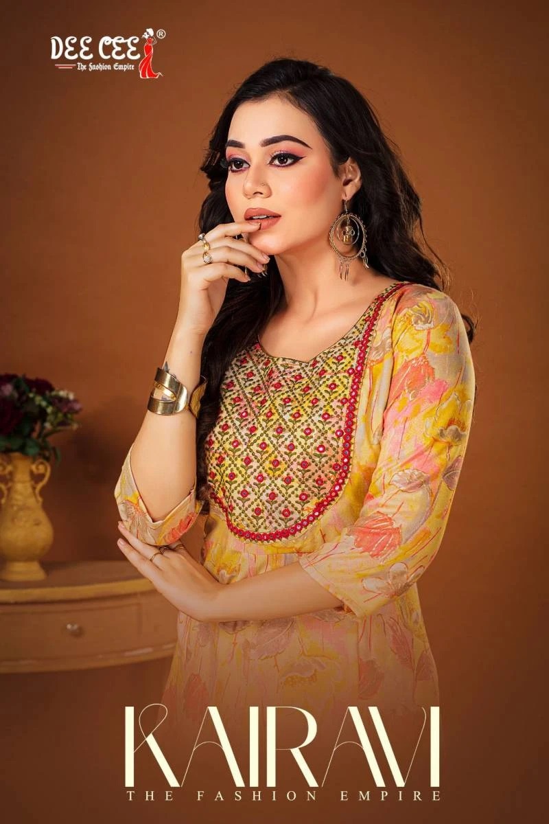 Deecee Kairavi Vol 1 Printed Anarkali Kurti Collection