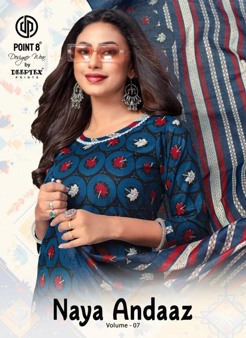 Deeptex Naya Andaaz Vol 7 Printed Readymade Cotton Dress Collection