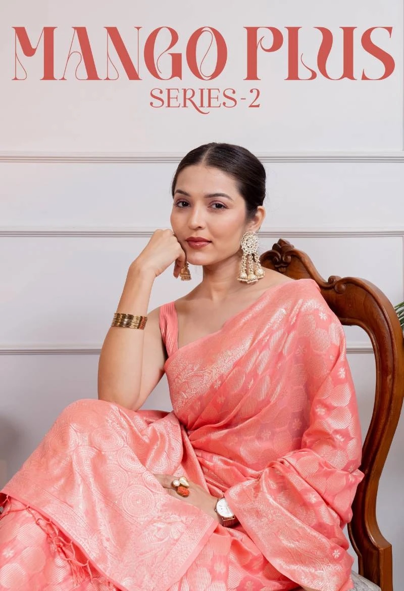 Mango Plus S2 Pure Cotton Silk Designer Saree Wholesale Price