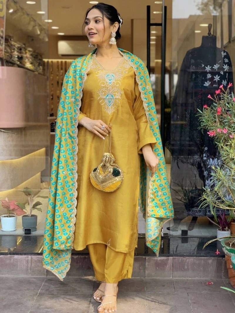 Sku 482 Designer Kurti Bottom With Dupatta Collection