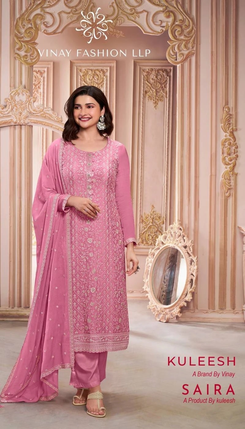 Vinay Kuleesh Saira Designer Salwar Kameez Collection