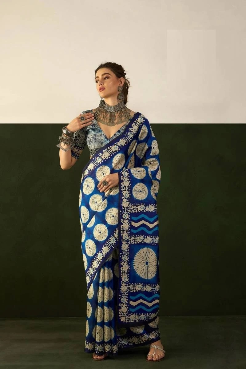 Apple Nitya Silk 12 Silk Printed Saree Collection