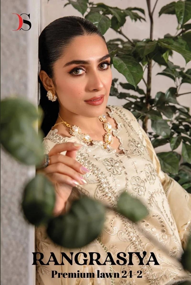 Deepsy Rangrasiya Premium Lawn 24 Vol 2 Pakistani Salwar Kameez