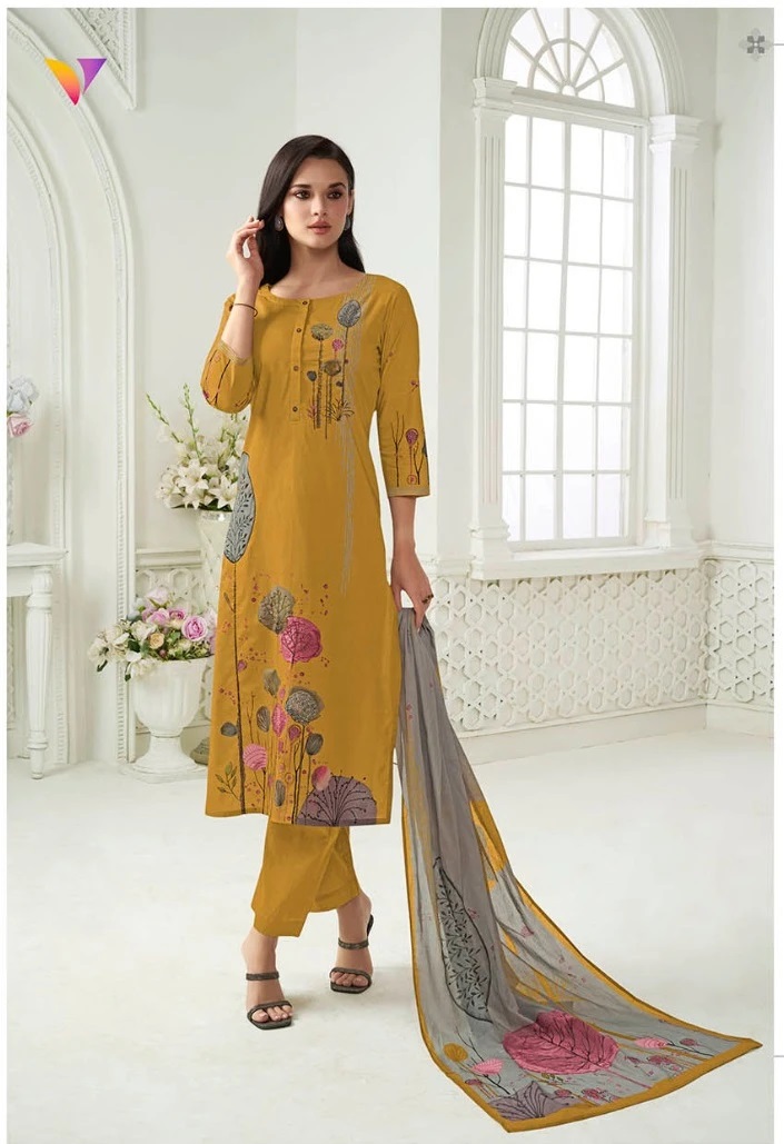 Viradi Summer Vol 19 Digital Printed Kurti Bottom With Dupatta
