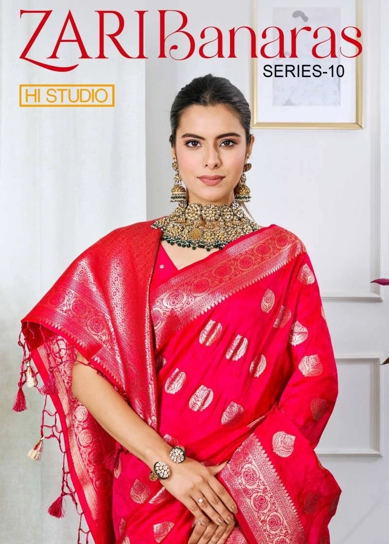 Zari Banaras S10 Festival Wear Banarasi Saree Collection