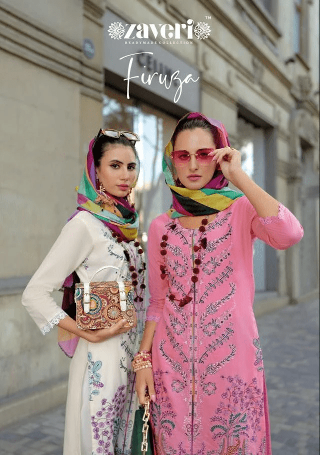 Zaveri Firuza Designer Ready Made Dress Collection