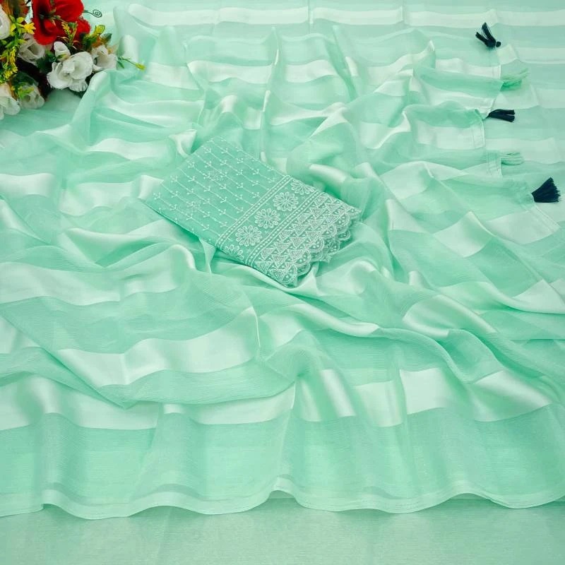 Beliza 01 Weightless Silicon Embroidery Saree Collection
