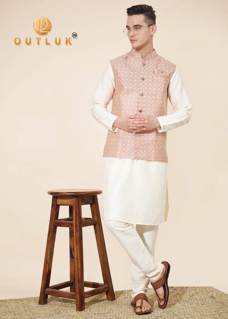 Outluk Wedding Collection Vol 17 Festive Mens Wear Kurta With Pajama